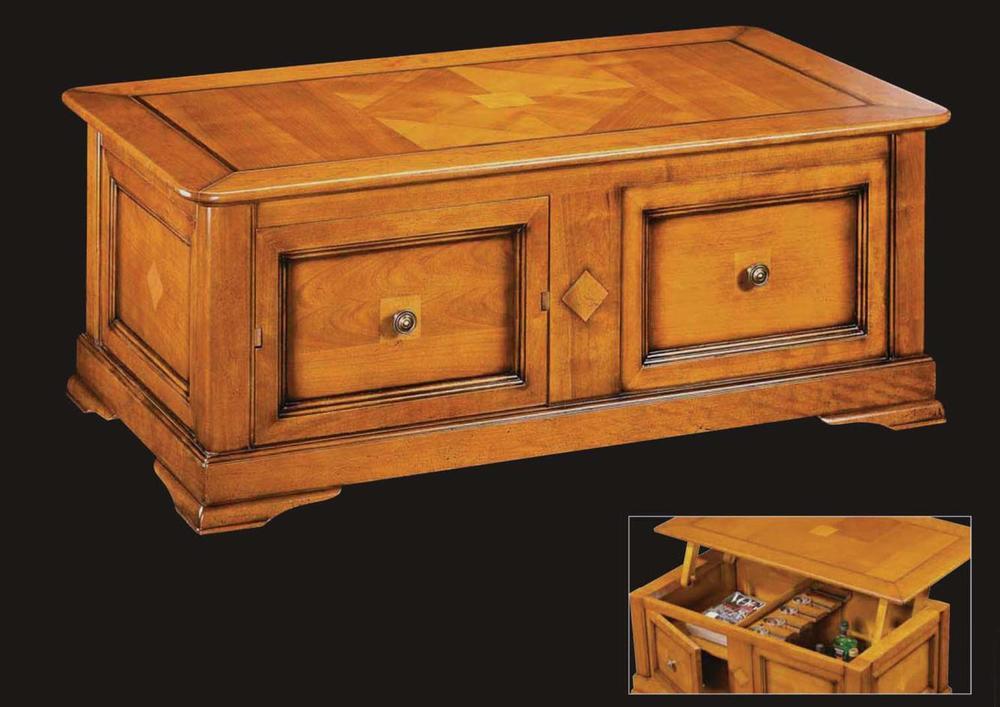 table basse carrée plateau verre 4