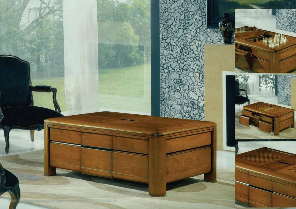 table basse carrée plateau verre 3