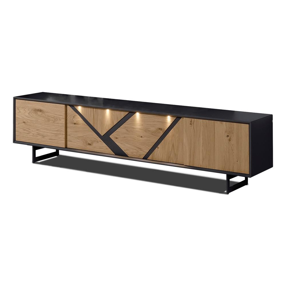 Meuble TV élégant et chic avec 4 portes 3