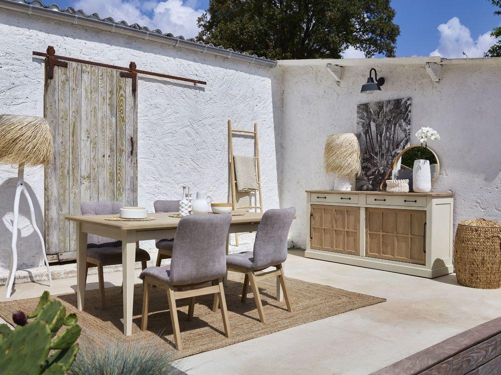 Magnifique buffet en chêne avec grand espace de rangement  2