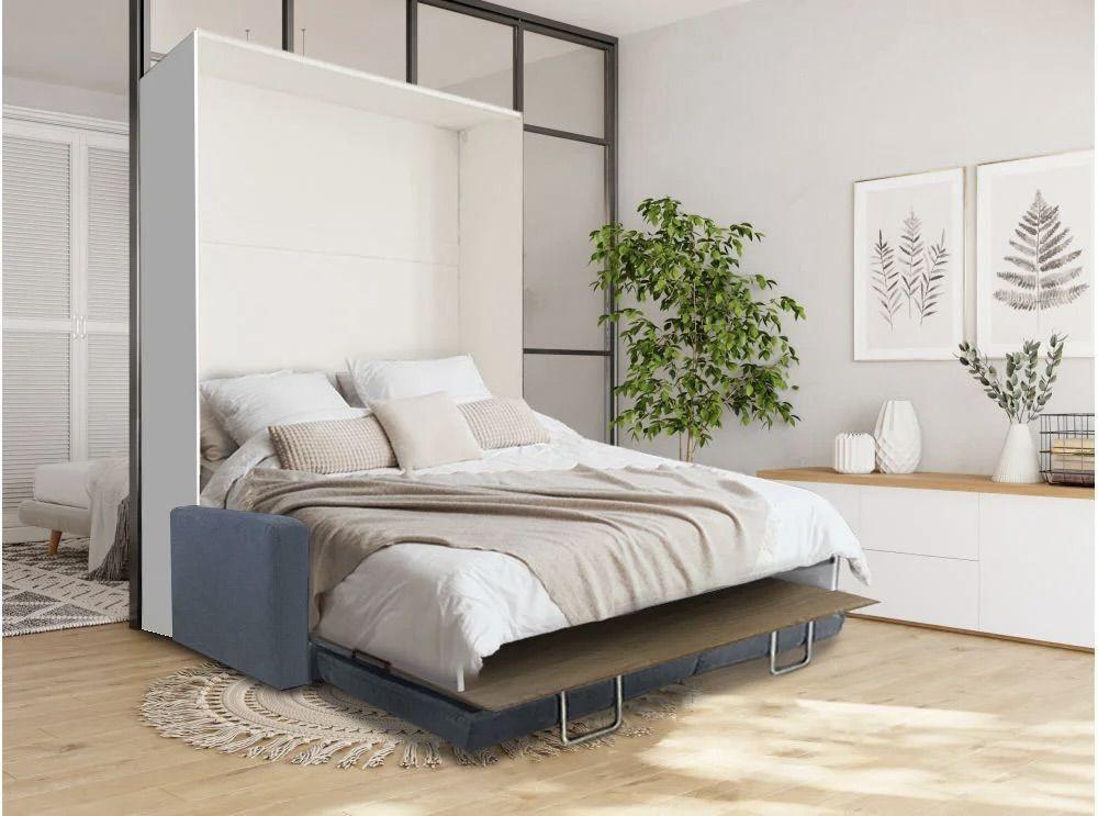 Lit escamotable avec canapé intégré  3