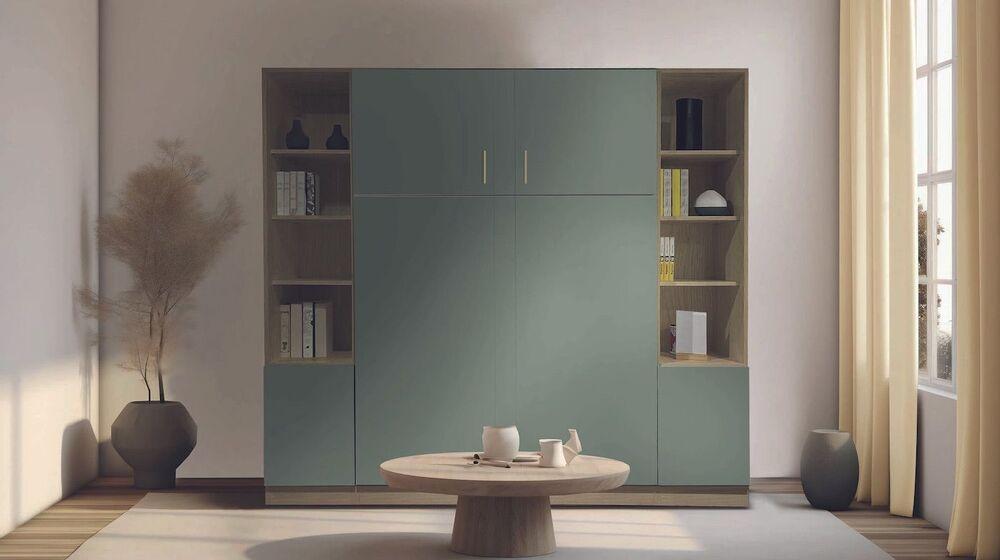 Lit relevable avec option colonne de rangement  4