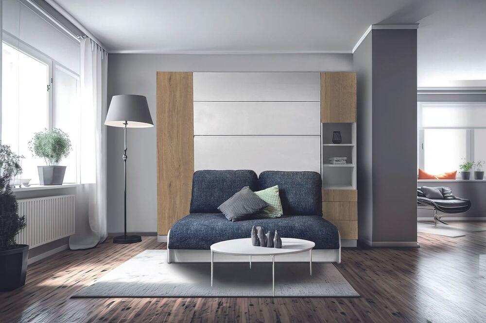 Lit coffre relevable avec rangements 3