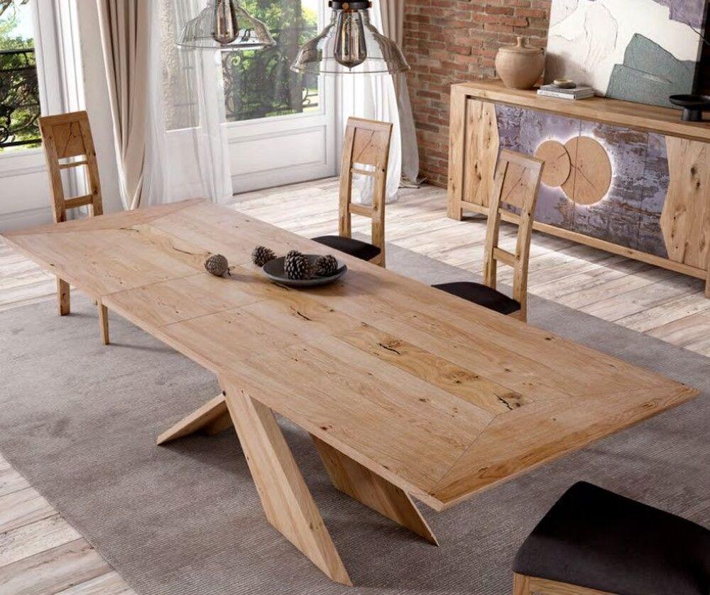 Table de repas extensible avec pied original  3