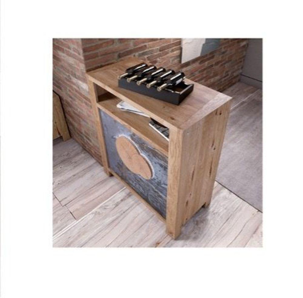 Petit meuble de bar à l'allure moderne  1