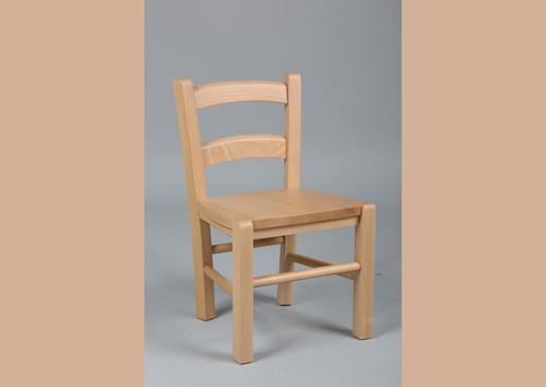 Jolie chaise enfant hêtre massif teinte naturel