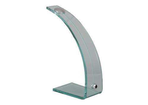 Lampe contemporaine ligne arrondie en verre