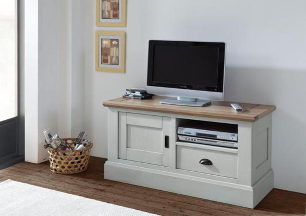Meuble TV 1 porte, 1 tiroir, 1 niche