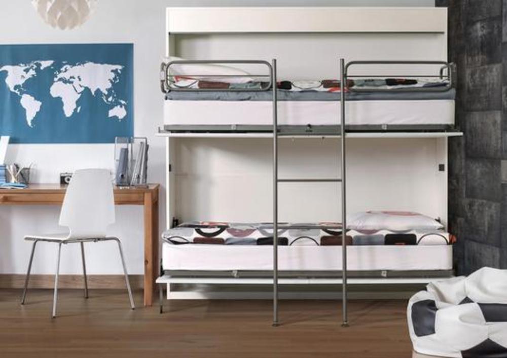 Lit moderne relevable et superposé 3