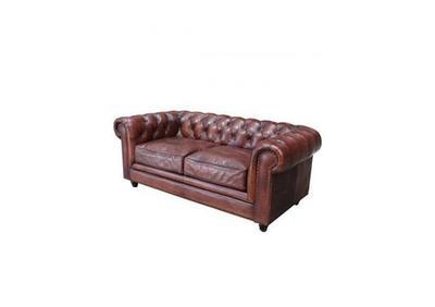 Canapé chesterfield en cuir 2, 3 ou 4 places