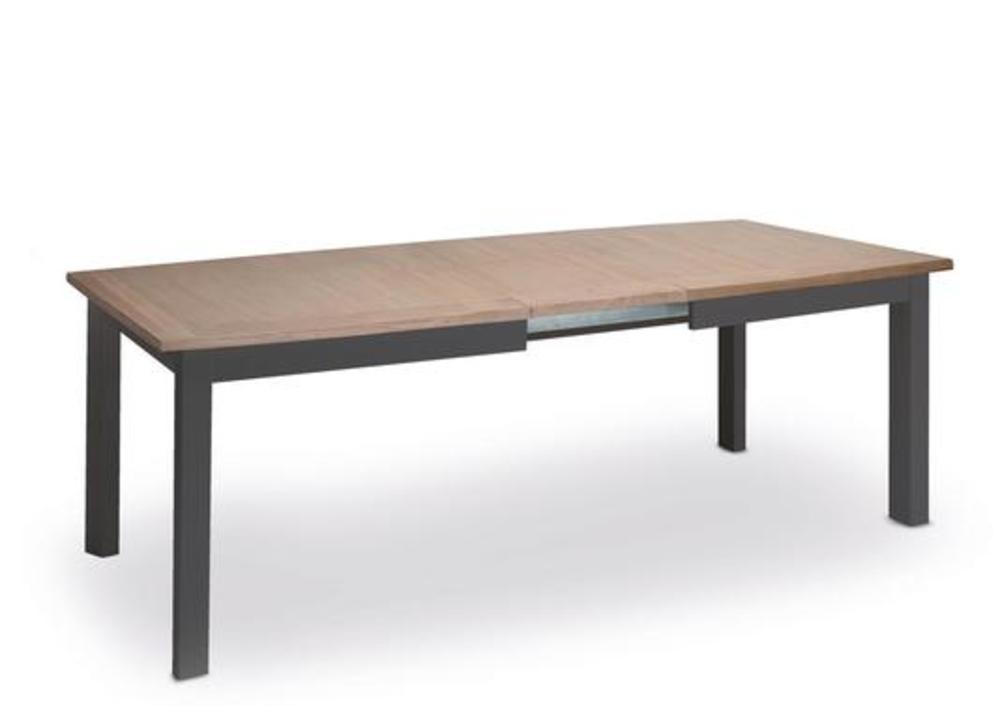 Table plateau bois pieds en croix ou droits 2