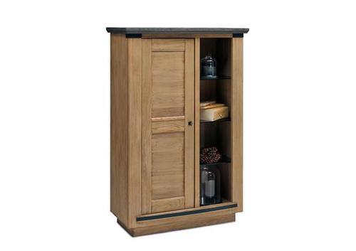 Bibliothèque 1 porte et 1 grande niche