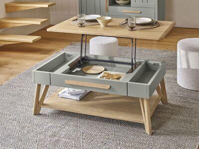 Table basse dînette au style nordique 