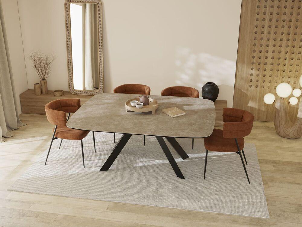 Table de repas carrée évolutive  3