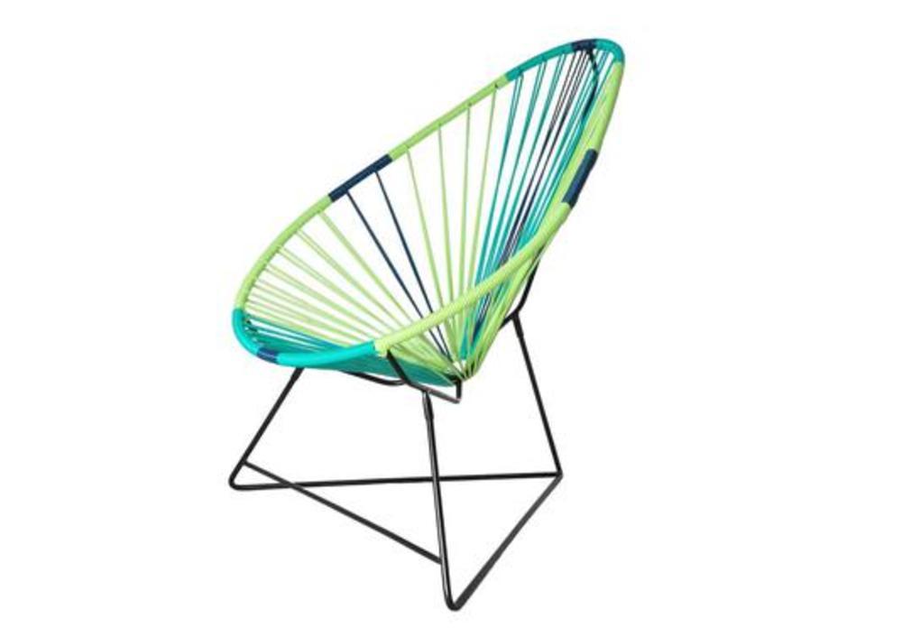 Fauteuil d'extérieur tressé en œuf 3