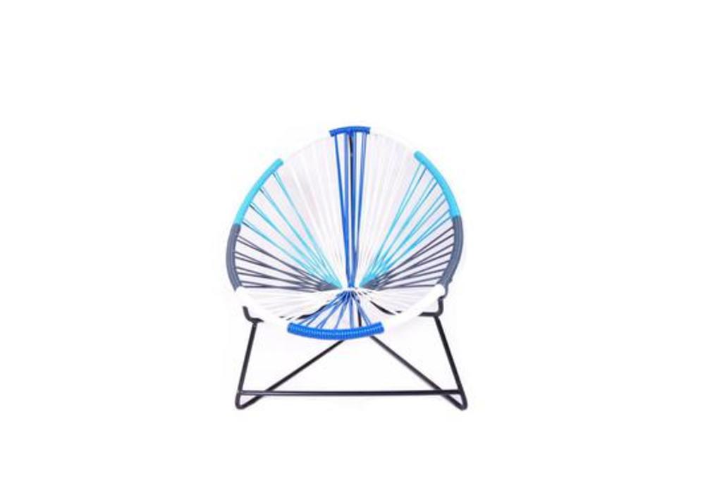 Fauteuil d'extérieur tressé pour enfant