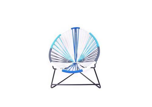 Fauteuil d'extérieur tressé pour enfant