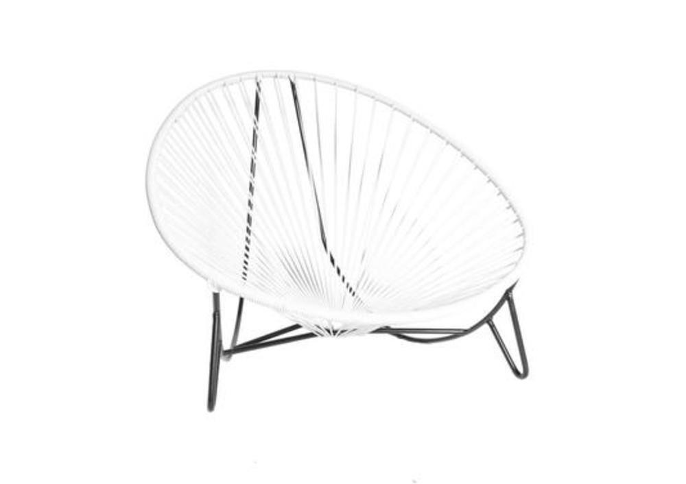 Fauteuil bain de soleil tressé 4