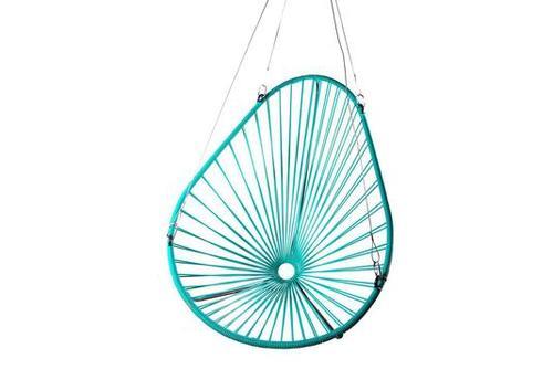 Fauteuil suspendu d'extérieur tressé