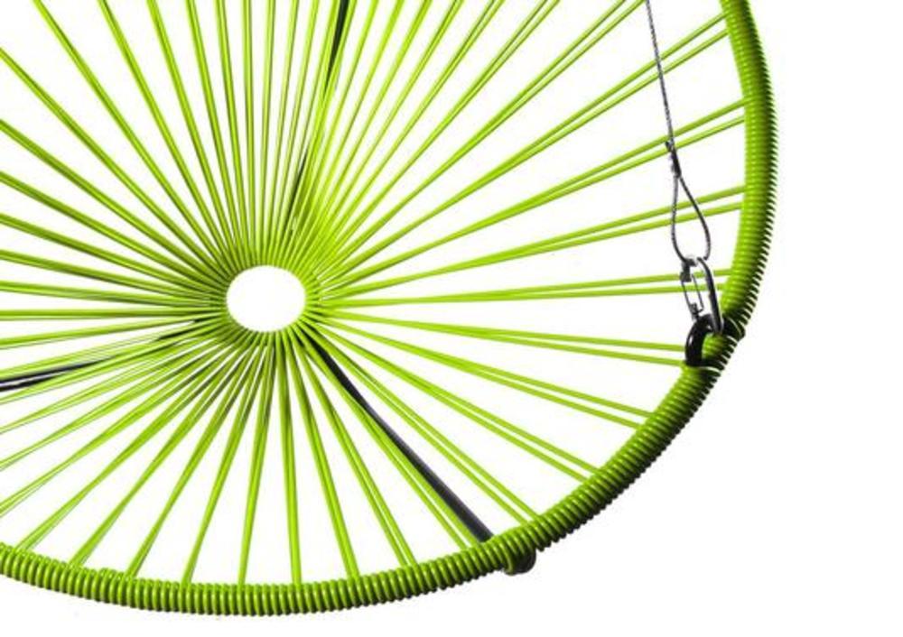 Fauteuil suspendu d'extérieur tressé 2