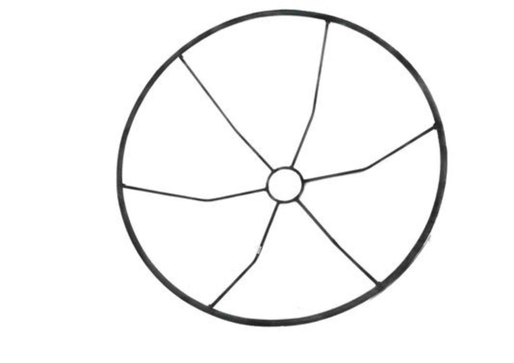 Table basse ronde d'extérieur avec dessus de verre 3