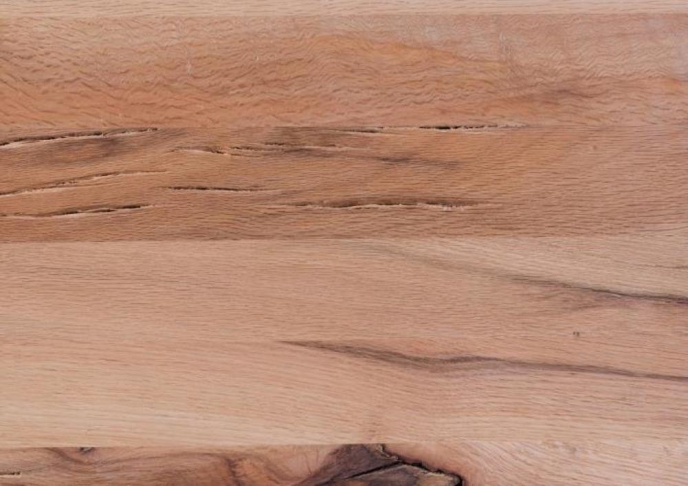 Table atypique chêne massif avec veinage 4