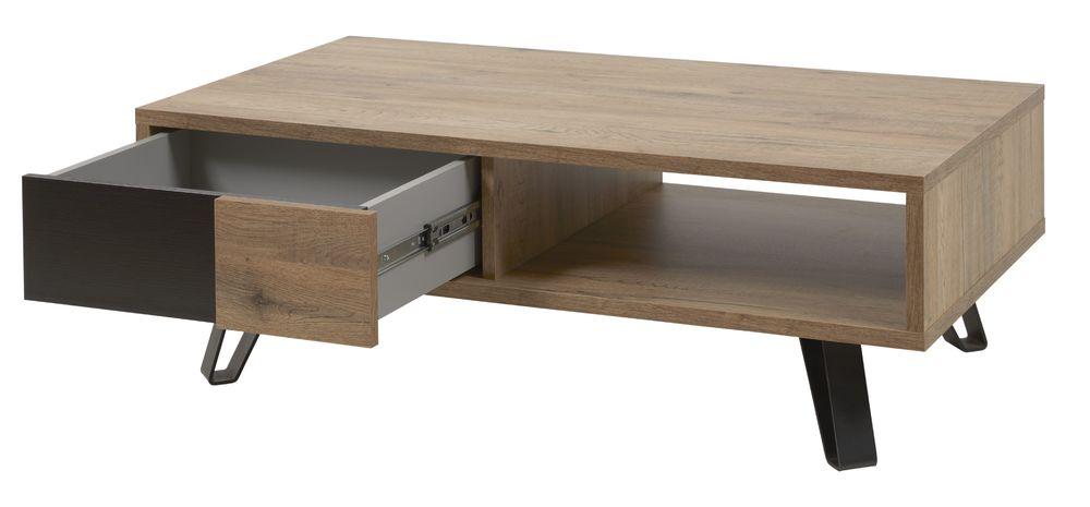 Table basse indus pieds épingles  2