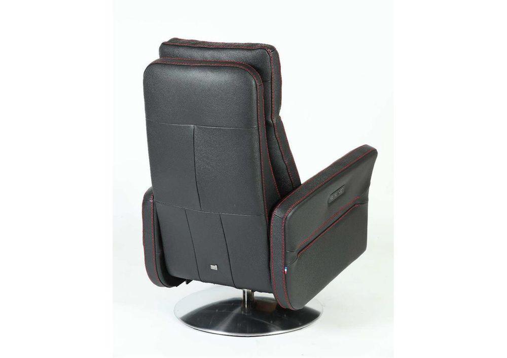 Fauteuil de relaxation pivotant au design contemporain 2