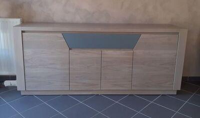 Enfilade 3 portes en chêne 100% personnalisable 