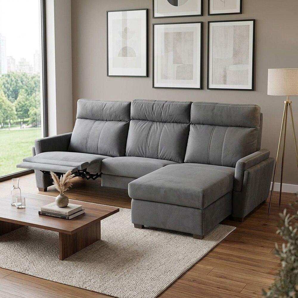 Canapé 3 places avec méridienne très confort 