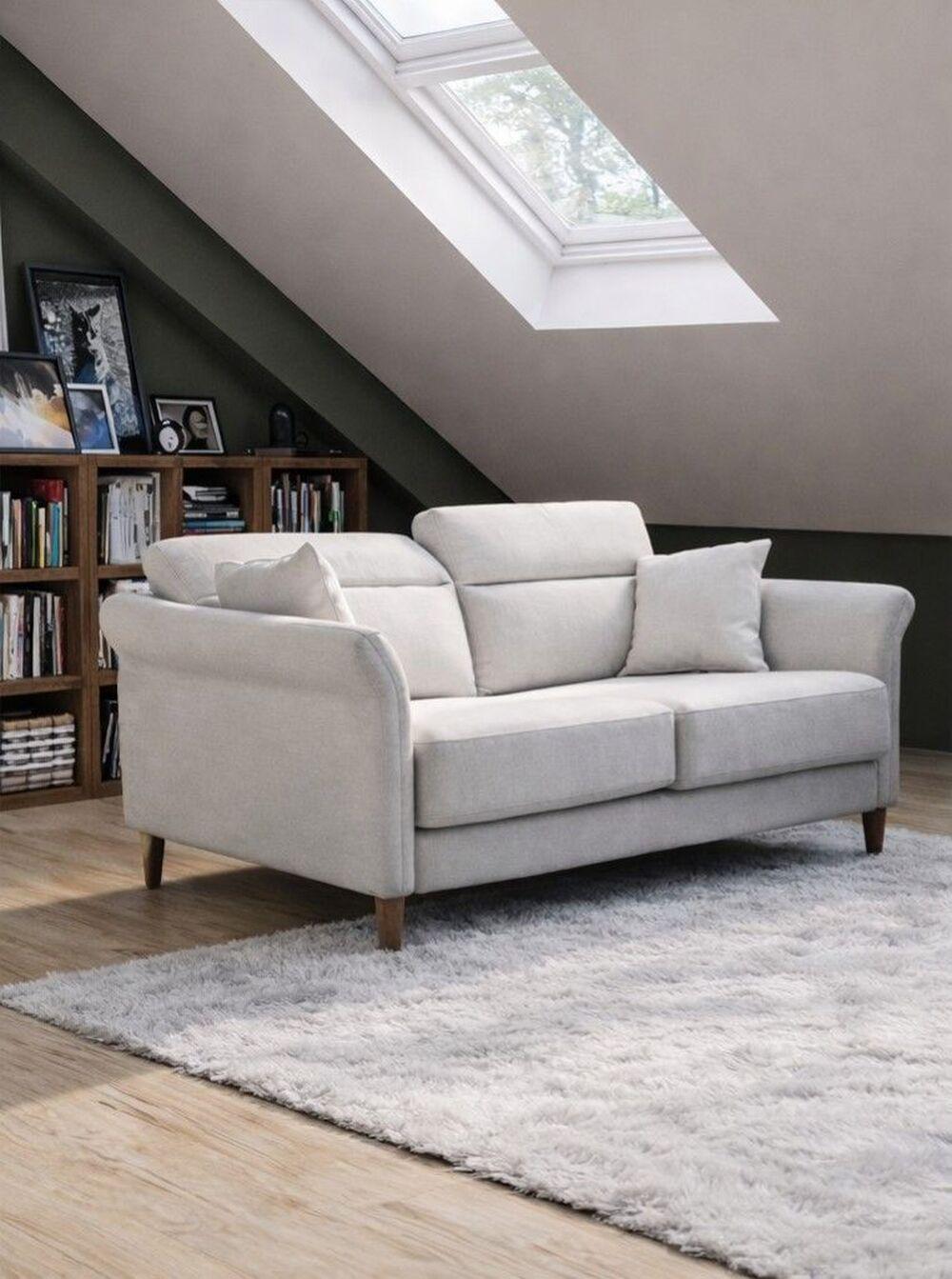 Canapé à l'allure chic têtières réglables 