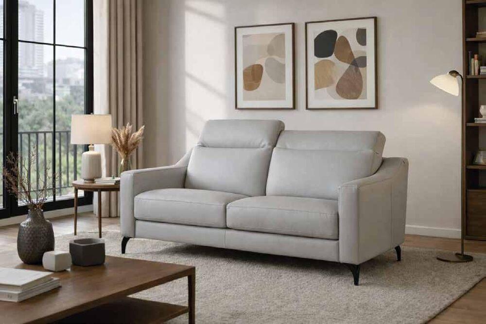 Canapé 3 places avec accoudoirs étroits 