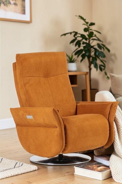 Fauteuil relax pivotant manuel ou électrique personnalisable 