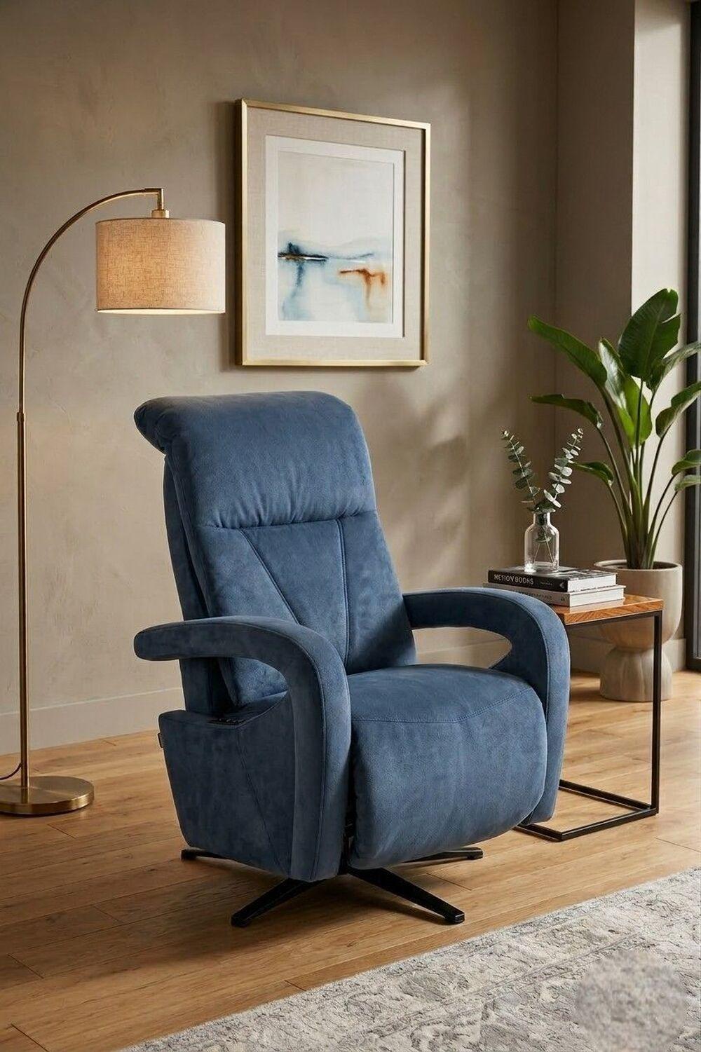 Fauteuil pivotant multi option : relax manuel, électrique, releveur