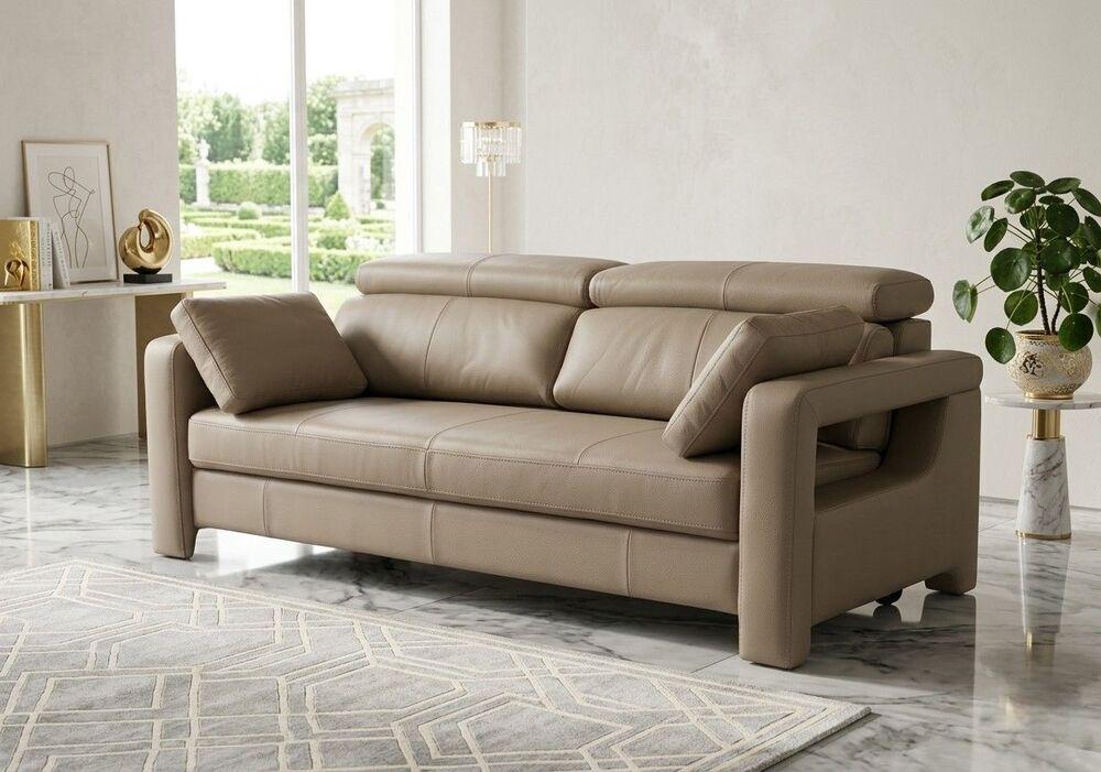 Canapé lit relax électrique en cuir à personnaliser