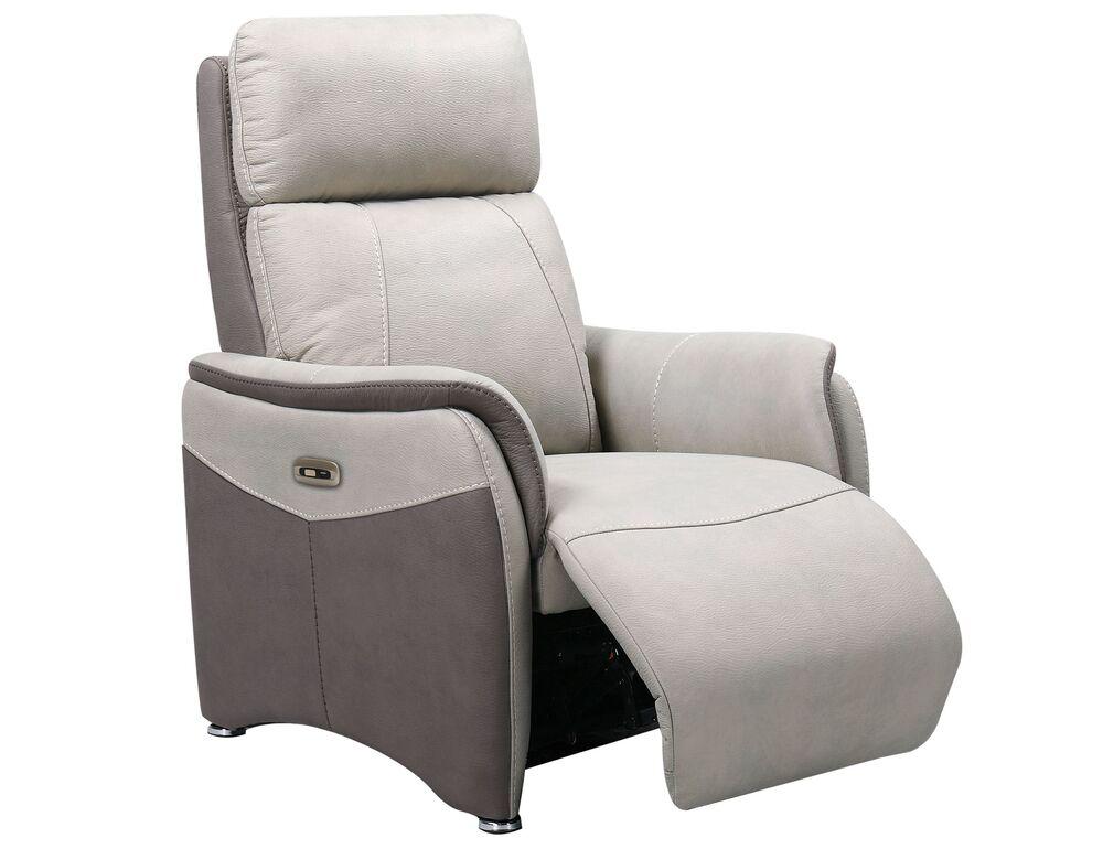 Fauteuil relax électrique bicolore 2