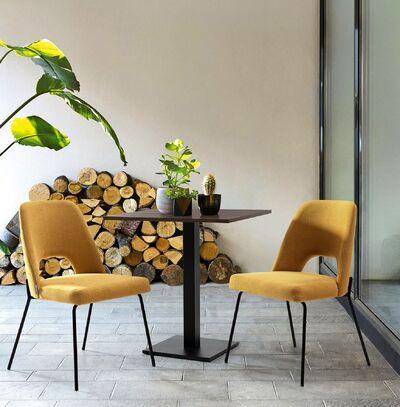 Composez votre chaise design pied métal