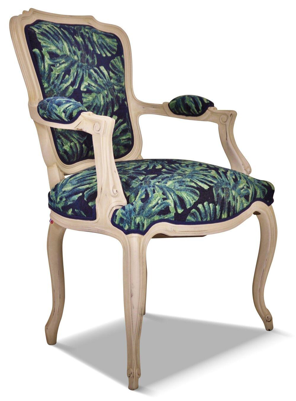 Fauteuil de style avec accoudoirs 100% personnalisable  4