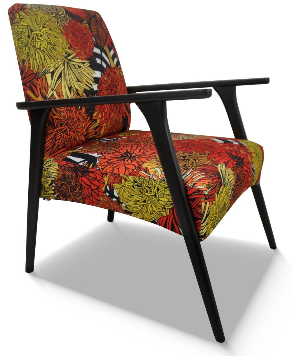 Fauteuil d'appoint tissu et finitions au choix 5