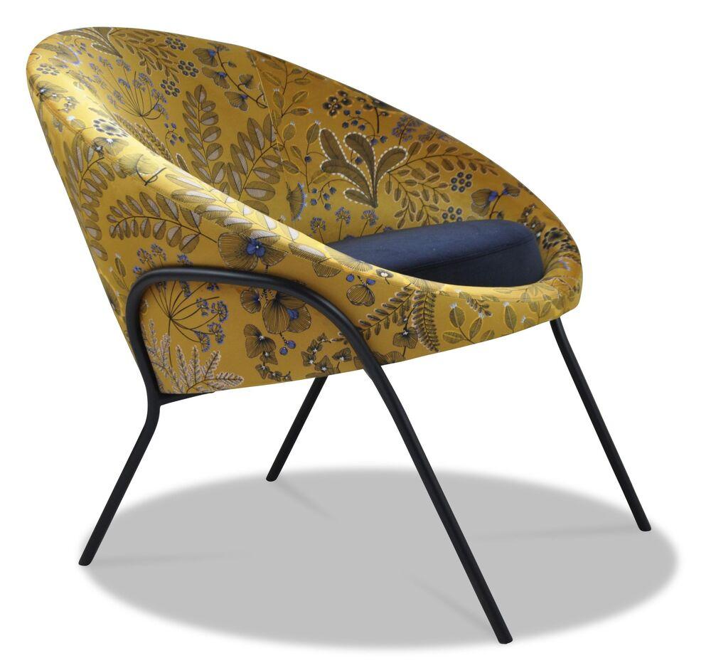 Fauteuil en tissu confortable à customiser  4