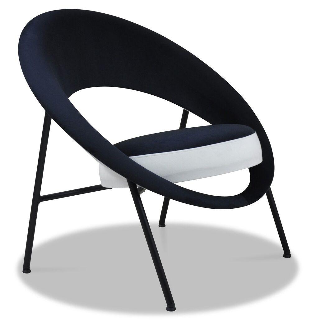 Fauteuil iconique tissu et finition au choix 3