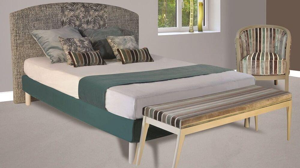 Tête de lit arrondie fabriquée sur mesure  2