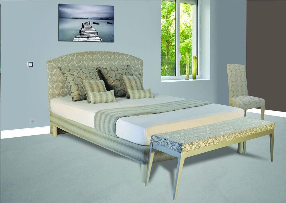 Tête de lit arrondie fabriquée sur mesure  3