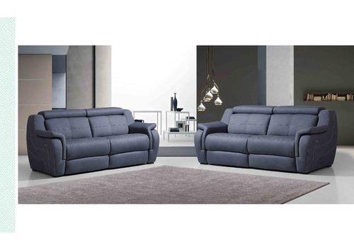 Canapé droit relax avec coutures claires