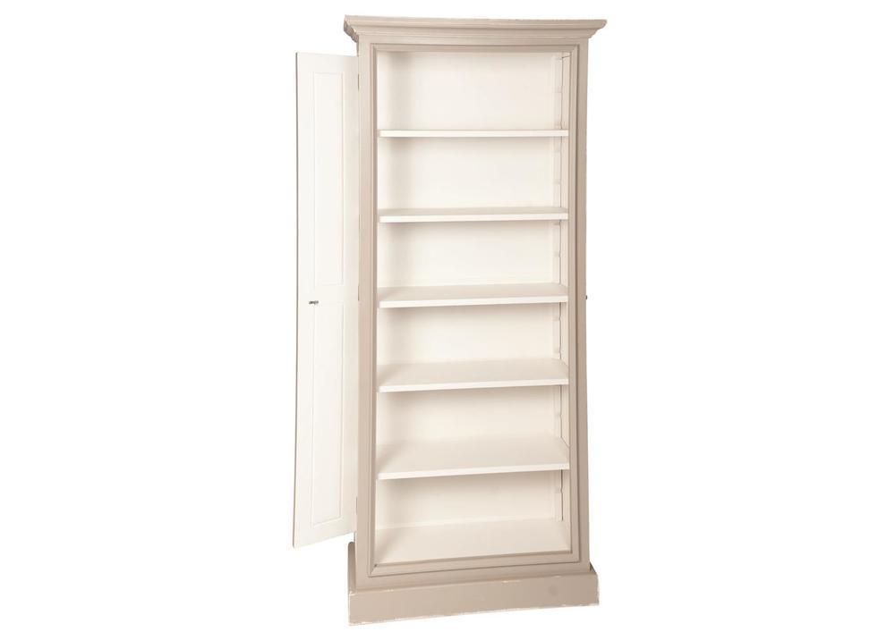 Vitrine de collectionneur en pin ouverture sur le côté 2