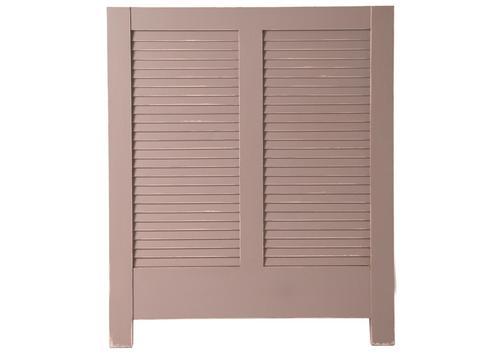 Jolie tête de lit en pin massif imitation persienne