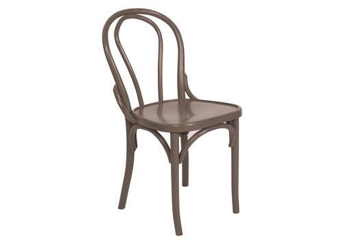 Chaise classique en pin massif ligne arrondie