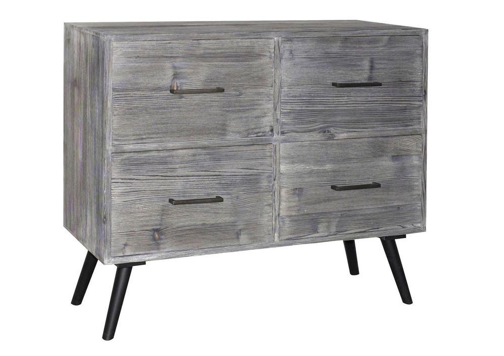 Meuble de salle style scandinave 4 tiroirs 2