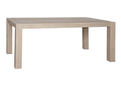 Table en bois massif 4 pieds ligne sobre et chic
