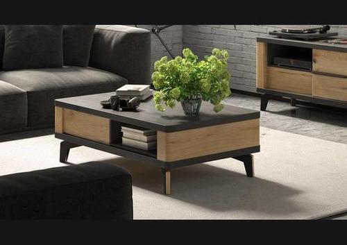 Table basse rectangulaire avec 1 tiroir